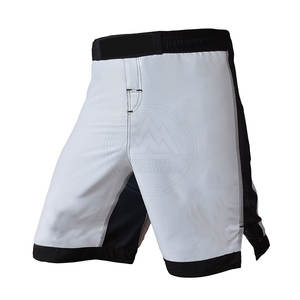 Pantalones cortos MMA de poliéster ligeros Premium de alta calidad de fabricación directa de fábrica para adultos Ropa de artes marciales personalizable - Product Image 2