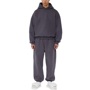 Survêtements en coton de haute qualité personnalisés pour hommes Jogging Sweat Suit Luxe surdimensionné Heavyweights Ensemble de sweat-shirts unisexe - Product Image 4