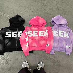 Survêtement homme style évasé délavé à l'acide pantalon de survêtement personnalisé 100% coton avec sérigraphie VIKY INDUSTRIES Collection hiver - Product Image 4