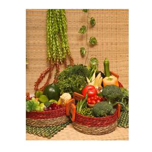 Handmade Sabai Grass Basket for Eco Friendly Rustic <b>Storage</b> Organization and Decorative Sustainable Home Living Space Styling - Product Image 4