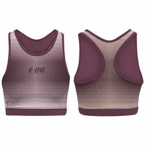 Sujetador Deportivo para Mujer, Acolchado, Transpirable, Top Corto de Yoga, Sujetador Deportivo con Push-Up para Entrenamiento - Product Image 6