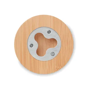 DAKAI Ouvre-bouteille et tire-bouchon écologiques en bambou – Gadgets pratiques - Product Image 4