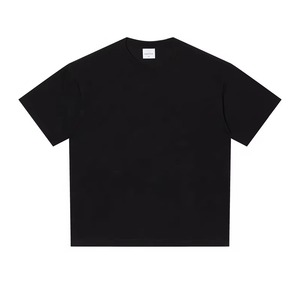 เสื้อยืดผู้ชายแฟชั่น คอริบ แขนเสื้อแบบดรอป ไหล่ตก ผ้าคอตตอน 100%  รับสกรีนโลโก้  ทรงโอเวอร์ไซส์  ผ้าหนา 300 กรัม - Product Image 2