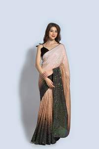 Relancement de notre collection de saris en soie Vichitra, un best-seller de Bollywood, par Fabzone - Product Image 4