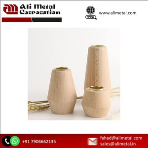 Deluxe Quality Customized Design Wooden Candle Holder Standard and Table <b>Top</b> Accessories for Christmas Occasions - Product Image 3