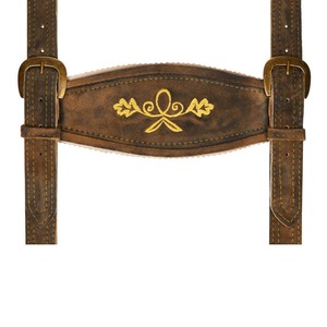 Haute qualité sur mesure Oktoberfest Lederhosen traditionnel allemand bavarois pantalon en cuir broderie solide haut imprimé en usine - Product Image 5