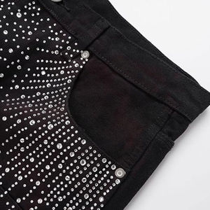 2025 <b>Men</b> Short Cotton <b>Jeans</b> Latest Design Shorts Wholesale Unique Style <b>Men</b> Rhinestone Shorts Lightweight <b>Men</b> Shorts - Product Image 6