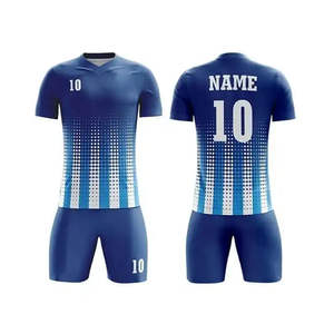 Meilleure vente 100% uniformes de football en polyester vêtements d'équipe personnalisés avec logo nouvelle arrivée du Pakistan - Product Image 3