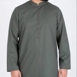 สินค้าขายดี เสื้อผ้าอิสลามสำหรับผู้ชาย โธบ มุสลิม อาหรับ จุบบะห์ ราคาขายส่ง เสื้อผ้าลำลอง จุบบะห์สำหรับผู้ชาย มีสินค้าในสต็อก - Product Image 1