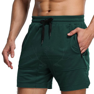 Durable & Comfortable 100% Cotton <b>Men's</b> Gym <b>Shorts</b> Custom Athletic <b>Shorts</b> for Fitness Outdoor Sports Solid <b>Pattern</b> Casual Style - Product Image 3