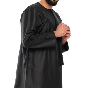 Vente en Gros 2026 Jubba Caftan Hommes Thobes Haute Qualité Dubaï Musulman Marocain Caftan Islamique Abaya Arabe Vêtements - Product Image 2