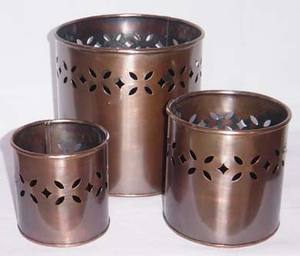 Pot de fleurs en métal écologique pour la décoration de la maison, des hôtels et des mariages, pot de fleurs galvanisé pour la décoration de jardin - Product Image 6