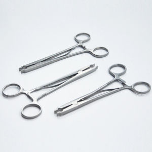 Hegenbarth Clip Forceps 5 ''Instruments chirurgicaux Pince médicale en acier inoxydable Pince à tissus Serrage Chirurgie générale - Product Image 4