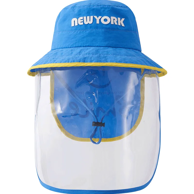 KOCOTREE 2023 New Kids Full Protection Bucket Hat Baby Face Shield Removable Protective Caps Travel Outdoor Sun