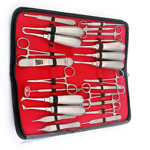 Ensemble d'instruments dentaires de base de 37 pièces pour ascenseur, pinces d'ascenseur, ensemble de scalpel, équipement dentaire en acier inoxydable de qualité A + - Product Image 6