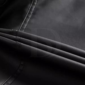 Chaqueta de cuero genuino de invierno 2023 para mujer, cuello levantado, cremallera, relleno de algodón teñido largo liso a la moda, talla XL, punto sólido - Product Image 5