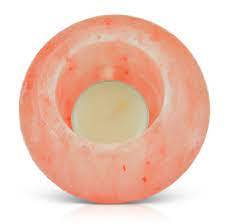 Candelabros de sal del Himalaya con forma de manzana, candelabro de sal del Himalaya de cristal artesanal, lámpara de sal del Himalaya de manzana - Product Image 3