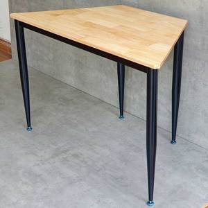 โต๊ะทำงานทรงมุม รุ่น CONE HBLG046 ดีไซน์มินิมอล ขนาด 120x60 ซม. ทำจากไม้ยางพาราและขาเหล็ก - Product Image 5