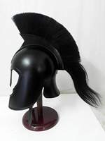 Instruments de décoration pour la maison casque d'armure médiévale de Troie Achille casque spartiate de chevalier croisé pour Cosplay portable