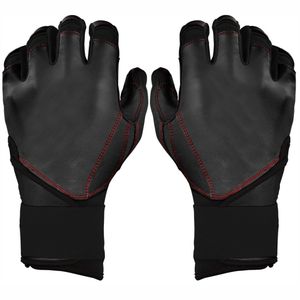 Nuevo último diseño Combinación de colores únicos Puño largo Cuero Los mejores guantes de bateo de béisbol de softbol Guantes de todos los tamaños - Product Image 4