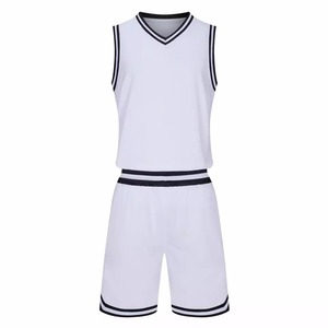 Uniforme de basket-ball respirant léger à séchage rapide maillots et shorts imprimés ensemble de style d'équipes professionnelles et amateurs - Product Image 1