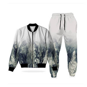 Chándal Deportivo de Forro Polar de Poliéster con Cremallera Completa para Mujer, Chándal Deportivo para Mujer al por Mayor con Diseño de Sublimación - Product Image 4