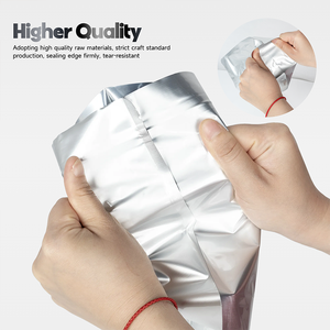 7 mil góc tròn có thể khóa lại lưu trữ thực phẩm dài hạn 2 <span class=keywords><strong>Quart</strong></span> con dấu-Top đứng lên túi Mylar túi với chất hấp thụ oxy 300cc - Product Image 2