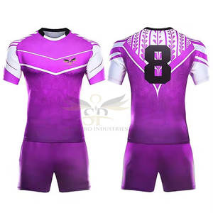 Uniforme de rugby léger le plus vendu meilleure qualité fabriqué en 100% uniforme de rugby en tissu polyester - Product Image 3