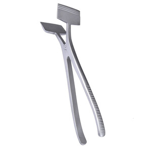 Esparcidor de yeso con mango de ranura de grado quirúrgico, esparcidor de yeso fundido de acero inoxidable resistente de 12 pulgadas - Product Image 6
