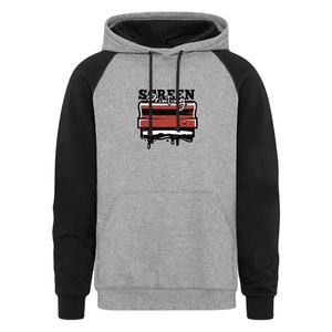 Sudadera con capucha de algodón francés de peso pesado para hombre logotipo personalizado lavado todos los tamaños patrón sólido serigrafía 100% sudaderas con capucha de algodón - Product Image 1