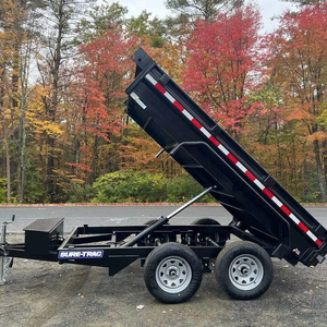 รถพ่วงบรรทุกแบบเทท้ายสำหรับงานเกษตรกรรม ขนาด 5x10 พร้อมอุปกรณ์เสริมครบชุด ลดราคาพิเศษ - Product Image 1