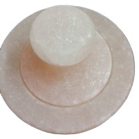 Butiful Salt Crystal Machine Crafted Accurate Size Unique Design Morter n Pestal Available at Wholesale Direct Factory Pakistan