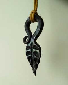 2024 Latest Designs Iron <b>Pendant</b> <b>Necklace</b> Damascus Steel Gift Ideas Handmade Hand Forged Fashion <b>Necklace</b> Jewelry Hot Quality - Product Image 5