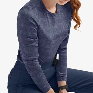 Uniforme de Hospital, Camiseta Médica, Uniforme de Enfermera, Conjunto de Uniforme de Hospital para Hombres y Mujeres, Ropa de Trabajo, Blusa con Cuello y Pantalones, Uniforme de Enfermera - Product Image 4