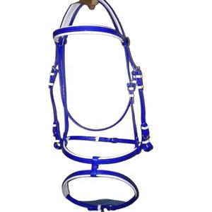 Bride de cheval en PVC étanche, résistant à l'humidité avec des raccords métalliques antirouille et durables, conçus pour divers chevaux - Product Image 1