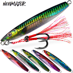 NOUVEAU MAJOR Leurre <span class=keywords><strong>de</strong></span> pêche au jigging en plomb 12cm 78g Jerkbait Sardine imprimée en 3D Appât artificiel dur pour la pêche en <span class=keywords><strong>eau</strong></span> douce et salée - Product Image 1