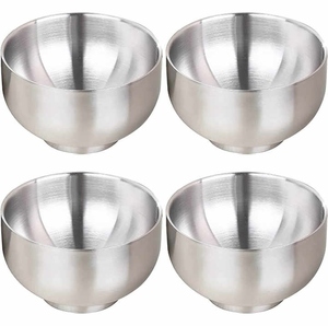 Saladier en acier inoxydable de haute qualité Design classique élégant sans danger pour les aliments pour la maison Hôtel et Restaurant - Product Image 4