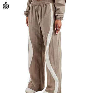 Chándales cortavientos para mujer con cremallera completa Vintage 2025, ropa de calle con logotipo personalizado, traje para correr para invierno - Product Image 6