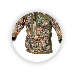 Veste de chasse solide d'extérieur la plus vendue, unisexe, résistante aux intempéries, coupe-vent, respirante, contrôle de l'humidité, tissu Oxford - Product Image 4