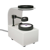 Polariscope de table Boasta à lumière froide pour la détection de la déformation des cristaux, l'observation de la birefringence et l'inspection des bijoux