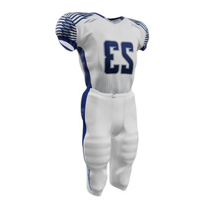 Concevez votre propre logo Sublimation sur mesure et imprimé Concevez votre propre maillot de football américain pour hommes - Product Image 2