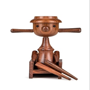 <b>Bird</b>-Shaped Wooden Eyeglass Holder Plastic and Bamboo Display for Eyewear - Product Image 4