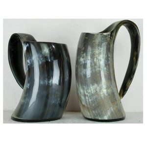 Mug en corne de buffle tendance, articles de boisson, artisanat naturel, vente exceptionnelle, mug en corne de buffle sculpté à la main, authentique - Product Image 1