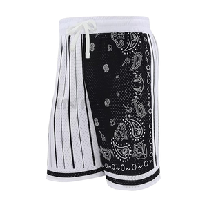 Ajuste transpirable gimnasio Atlético secado rápido 100% poliéster 5 pulgadas ropa activa personalizada hombres sublimación logo malla pantalones cortos transpirables - Product Image 2