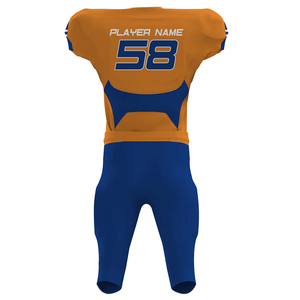Uniformes professionnels de football américain personnalisables Maillot respirant à manches courtes en vrac personnalisé pour équipes de grande taille - Product Image 4