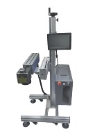 Machine de marquage laser à fibre Lumitool haute vitesse et haute précision 50W, système de codage et de gravure de pièces métalliques sur convoyeur 20 30 50 W