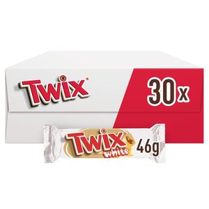 TWIX Double Bar White, Barre chocolatée, Chocolat blanc, 30 x 46 g - Product Image 3