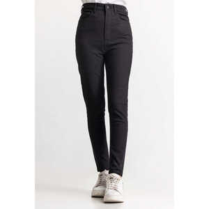 Jeans en denim noir basique WM-JNS-SS24-001, simplicité élégante - Product Image 4