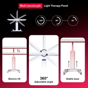 เตียงบำบัดด้วยแสงสีแดง + แผง 4 ความยาวคลื่น ปรับระดับด้วยไฟฟ้า และหมุนได้ 360 องศา °   สินค้าพร้อมส่ง + จัดส่งฟรี - Product Image 4