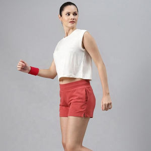 Usine directe en gros confortable élégant femmes Shorts chauds coton respirant avec décoration en dentelle de haute qualité personnalisable - Product Image 4